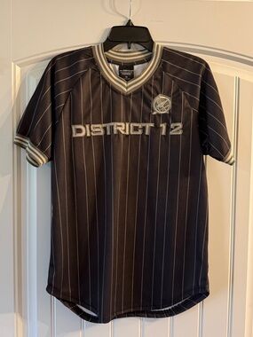 The Hunger Games District 12 Unisex Short Sleeve Jersey Shirt Everdeen